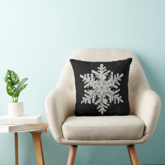 Wilson Bentley's Snowflake Kussen