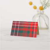 Wilson bruiloft gevouwen plaats kaart plaatskaartje (Achterkant)