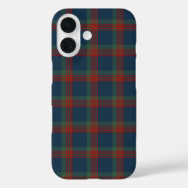 Wilson Clan Blue, Green en Red Tartan iPhone 16 Hoesje