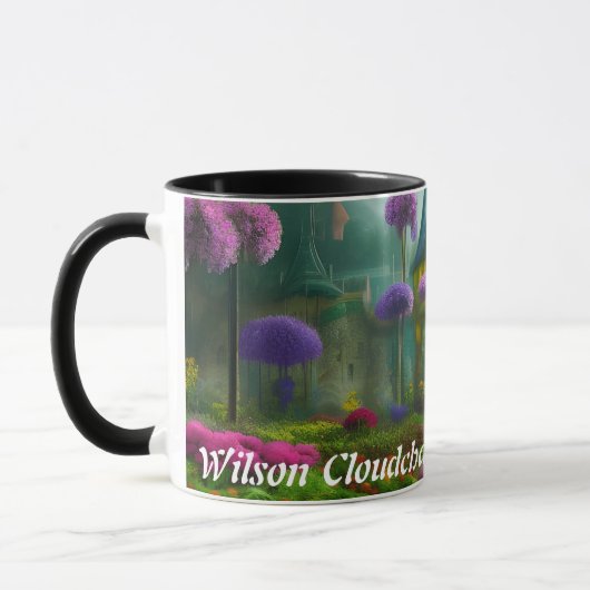 Wilson Cloudchamber Tea Gepersonaliseerd Mok (Links)