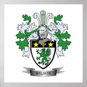 Wilson Coat of Arms Poster