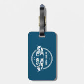 Wilson Creek North Carolina Kayaking Bagagelabel (Achterkant verticaal)