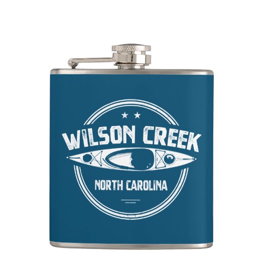 Wilson Creek North Carolina Kayaking Heupfles (Voorkant)