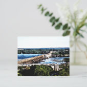 Wilson Dam - Alabama Briefkaart (Staand voorkant)