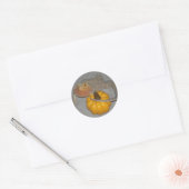 Wilson de Baardagaam Ronde Sticker (Envelop)
