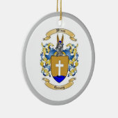 Wilson Family Crest (Duits) Keramisch Ornament (Rechts)