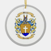 Wilson Family Crest (Duits) Keramisch Ornament (Voorkant)
