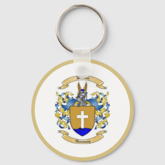 Wilson Family Crest (Duitse Sleutelhanger) Sleutelhanger