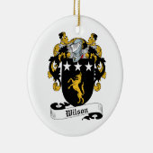 Wilson Family Crest Keramisch Ornament (Rechts)