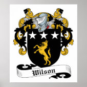 Wilson Family Crest Poster (Voorkant)