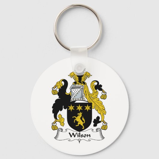 Wilson Family Crest Sleutelhanger (Voorkant)