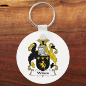 Wilson Family Crest Sleutelhanger (Voorkant)