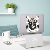 Wilson Family Crest Sticker (Laptop op bureau)