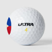 Wilson Golf Ball met de vlag van de Filipijnen Golfballen (Logo)