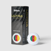 Wilson Golf Ball met de vlag van Kameroen Golfballen (Verpakking)