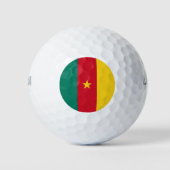 Wilson Golf Ball met de vlag van Kameroen Golfballen (Voorkant)