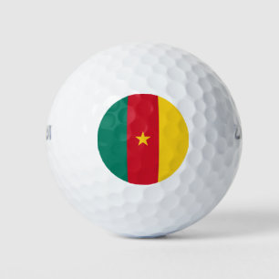 Wilson Golf Ball met de vlag van Kameroen Golfballen
