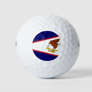 Wilson Golf Ball met vlag van Amerikaans-Samoa Golfballen