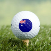 Wilson Golf Ball met vlag van Australië Golfballen (Insitu Shirt)
