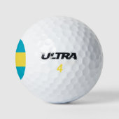 Wilson Golf Ball met vlag van Bahama's Golfballen (Logo)