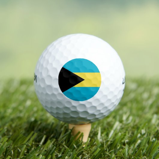 Wilson Golf Ball met vlag van Bahama's Golfballen (Insitu Shirt)