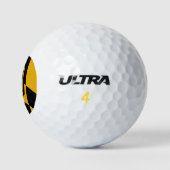 Wilson Golf Ball met vlag van Baltimore Golfballen (Logo)