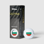 Wilson Golf Ball met vlag van Bulgarije Golfballen (Verpakking)