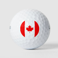 Wilson Golf Ball met vlag van Canada