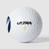 Wilson Golf Ball met vlag van Columbia Golfballen (Logo)