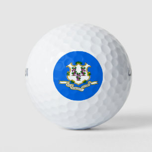 Wilson Golf Ball met vlag van Connecticut, Verenig Golfballen