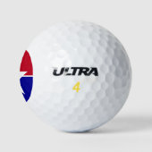 Wilson Golf Ball met vlag van Dallas Golfballen (Logo)