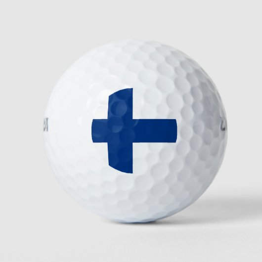 Wilson Golf Ball met vlag van Finland Golfballen (Voorkant)