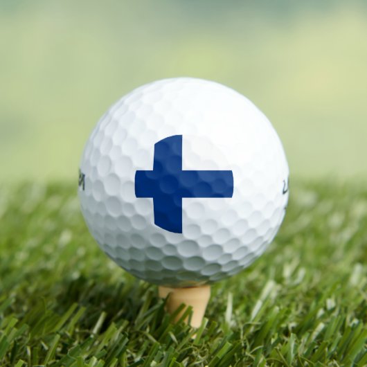 Wilson Golf Ball met vlag van Finland Golfballen (Insitu Shirt)