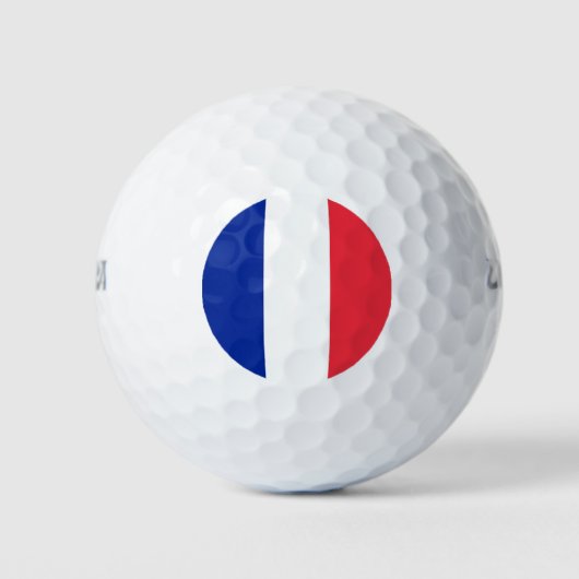 Wilson Golf Ball met vlag van Frankrijk Golfballen (Voorkant)