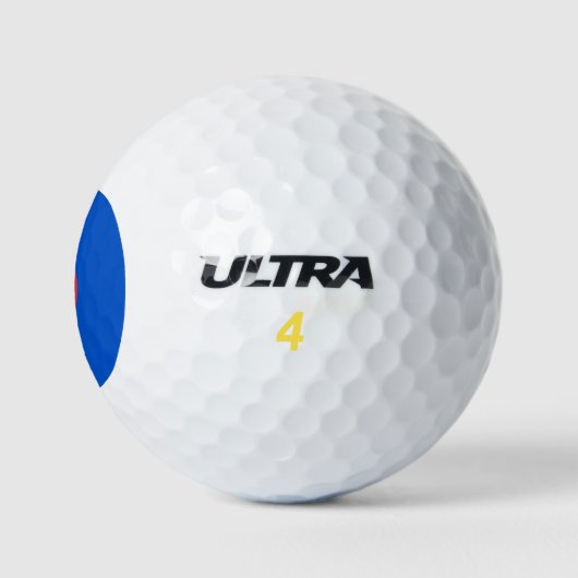 Wilson Golf Ball met vlag van Guam, Verenigde Stat Golfballen (Logo)