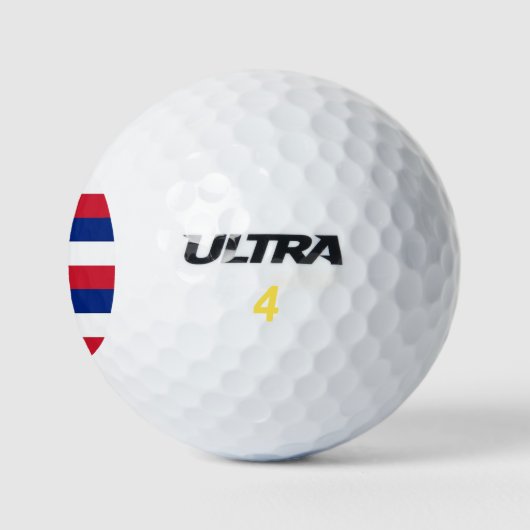 Wilson Golf Ball met vlag van Hawaï, Verenigde Sta Golfballen (Logo)