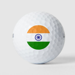 Wilson Golf Ball met vlag van India Golfballen