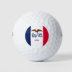 Wilson Golf Ball met vlag van Iowa, Verenigde Stat Golfballen
