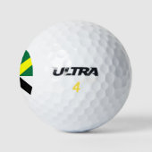 Wilson Golf Ball met vlag van Monterey Golfballen (Logo)