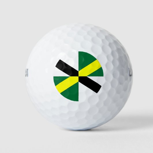 Wilson Golf Ball met vlag van Monterey Golfballen (Voorkant)
