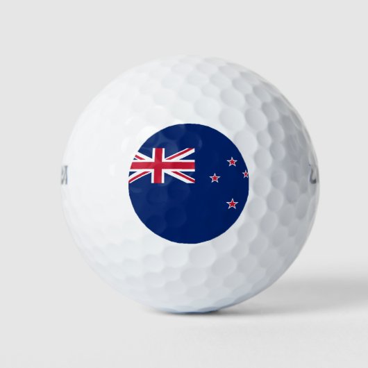 Wilson Golf Ball met vlag van Nieuw-Zeeland Golfballen (Voorkant)