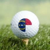 Wilson Golf Ball met vlag van North Carolina Golfballen (Insitu Shirt)