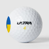 Wilson Golf Ball met vlag van Oekraïne Golfballen (Logo)