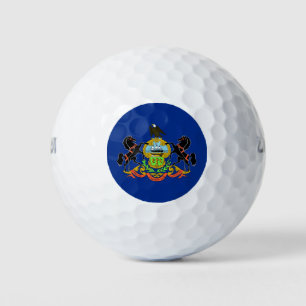 Wilson Golf Ball met vlag van Pennsylvania Golfballen