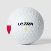 Wilson Golf Ball met vlag van Polen Golfballen (Logo)