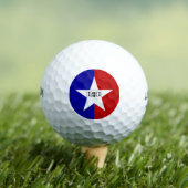 Wilson Golf Ball met vlag van San Antonio Golfballen (Insitu Shirt)