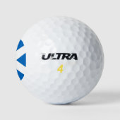 Wilson Golf Ball met vlag van Schotland, VK Golfballen (Logo)