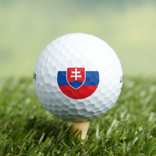 Wilson Golf Ball met vlag van Slowakije Golfballen (Insitu Shirt)