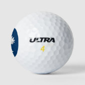 Wilson Golf Ball met vlag van South Carolina Golfballen (Logo)