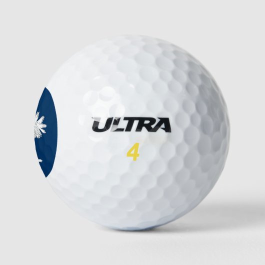 Wilson Golf Ball met vlag van South Carolina Golfballen (Logo)